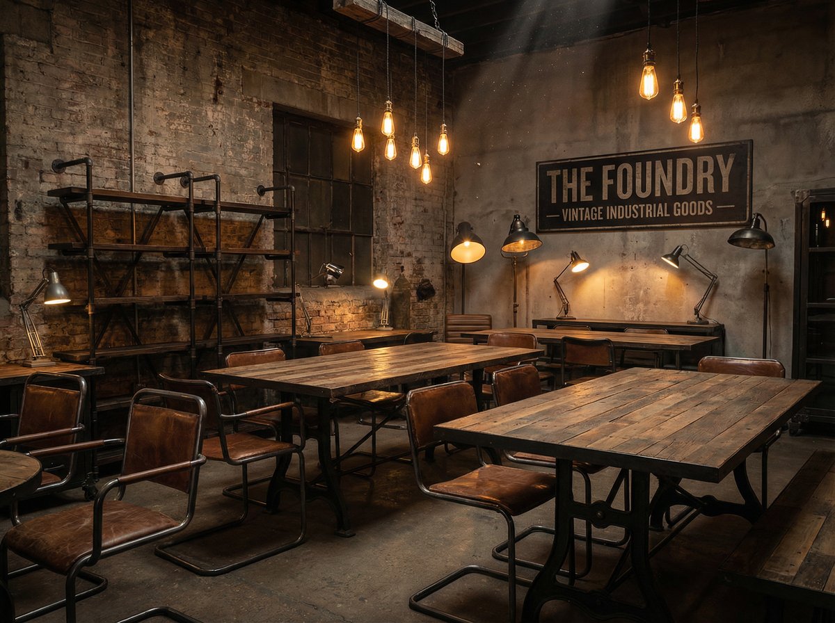 17c工业风家具选购改造视频